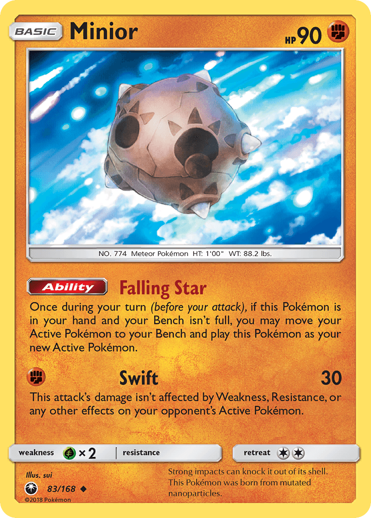 Minior: Celestial Storm