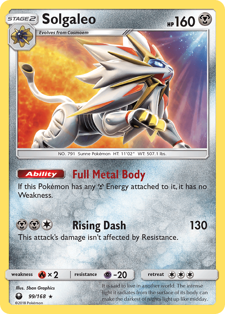 Solgaleo: Celestial Storm