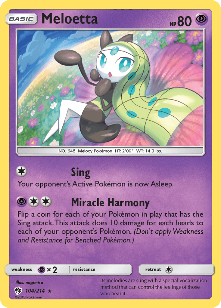 Meloetta: Lost Thunder