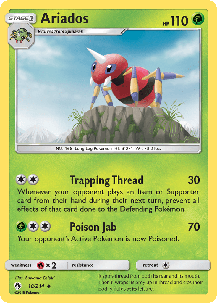 Ariados: Lost Thunder