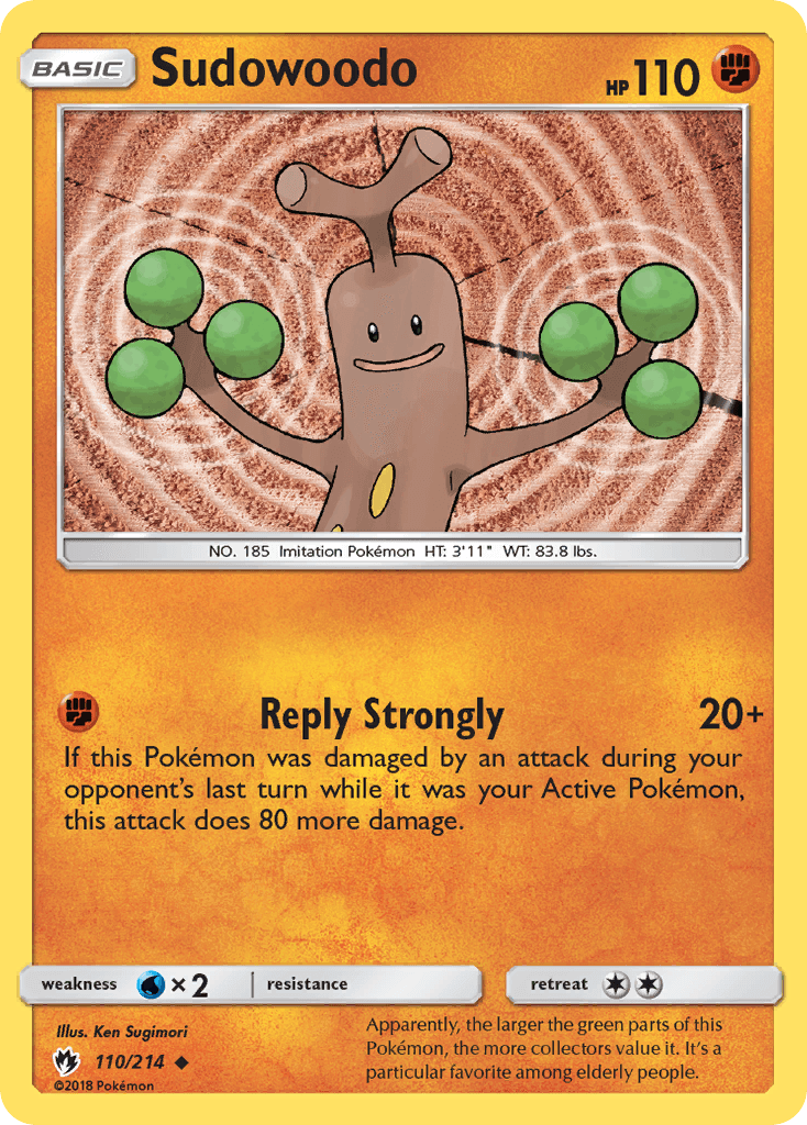 Sudowoodo: Lost Thunder