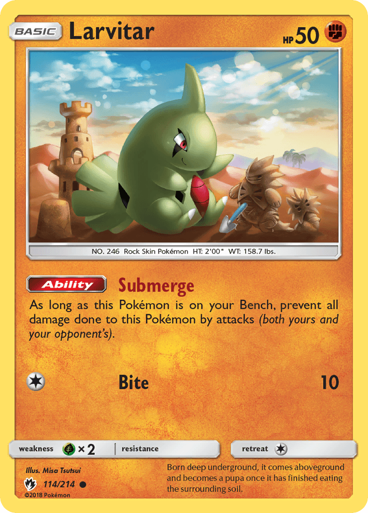 Larvitar: Lost Thunder