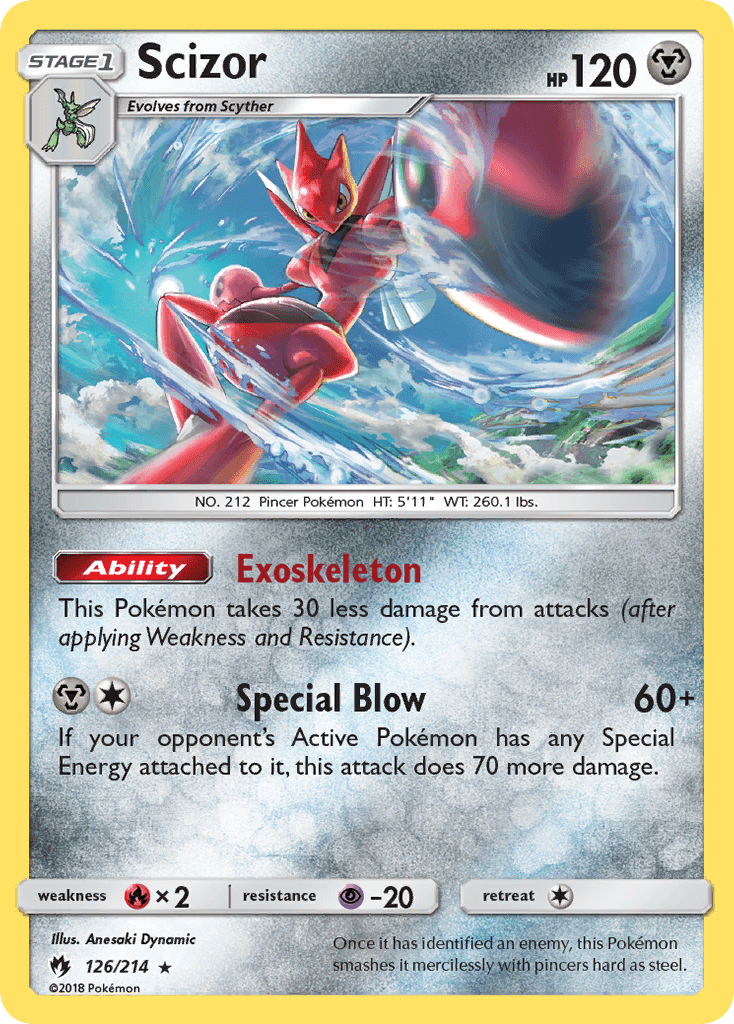 Scizor: Lost Thunder