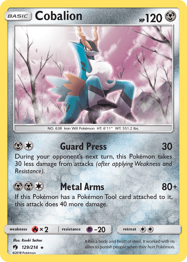Cobalion: Lost Thunder