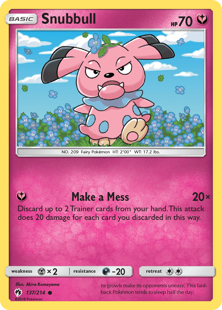 Snubbull: Lost Thunder