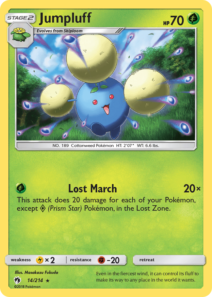 Jumpluff: Lost Thunder
