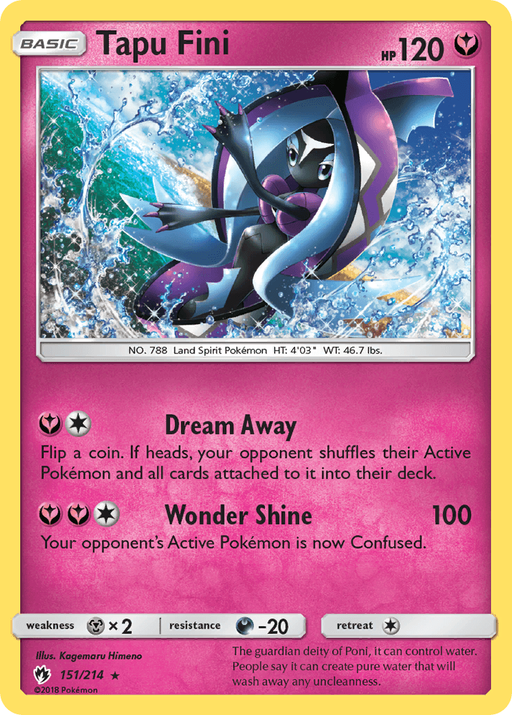 Tapu Fini: Lost Thunder