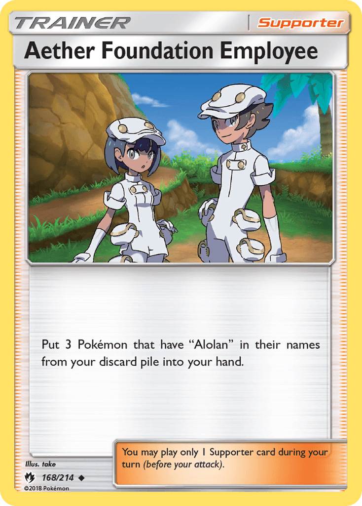 Aether Foundation Employee: Lost Thunder