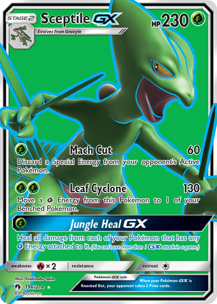 Sceptile-GX: Lost Thunder