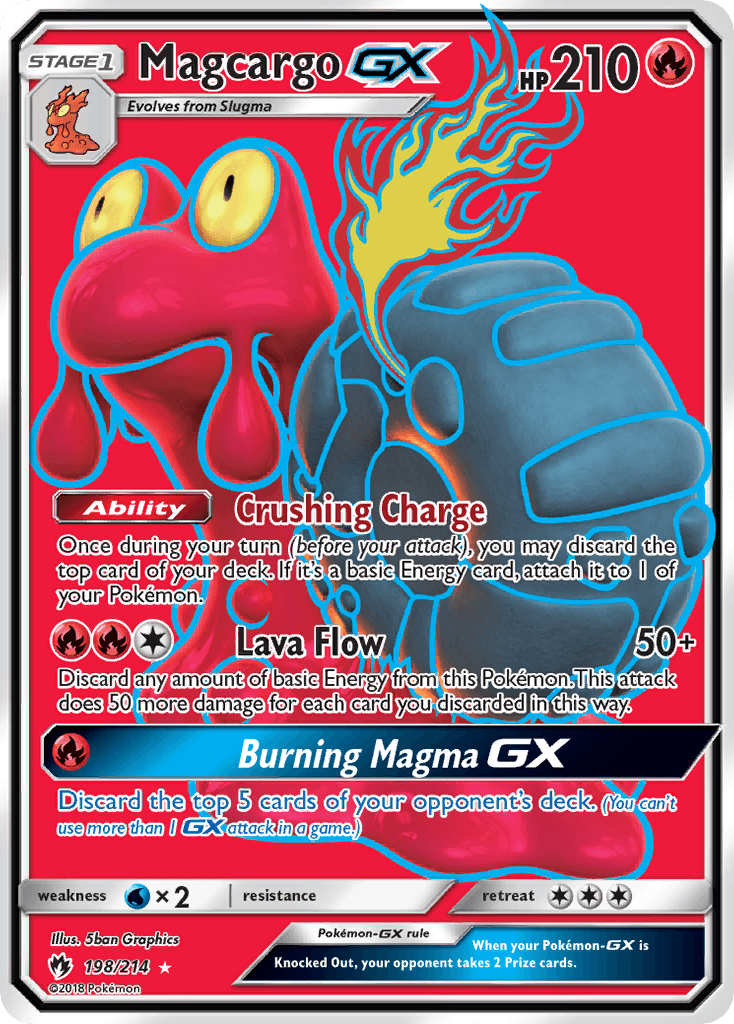 Magcargo-GX: Lost Thunder
