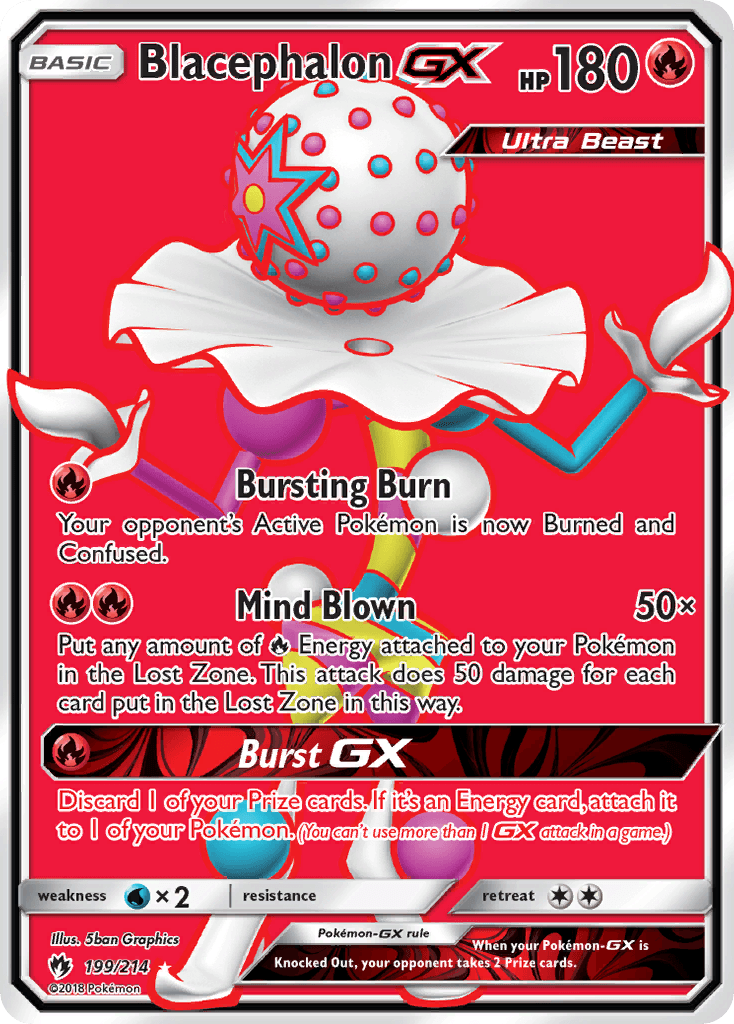 Blacephalon-GX: Lost Thunder