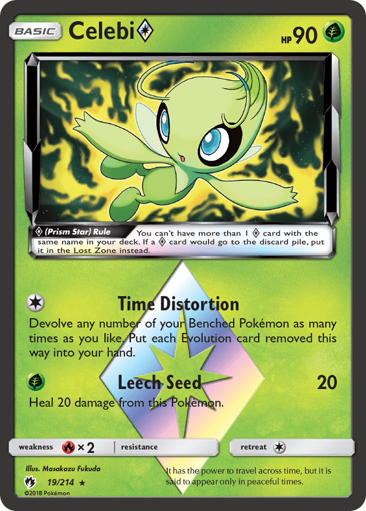 Celebi ◇: Lost Thunder