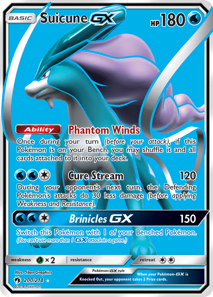 Suicune-GX: Lost Thunder