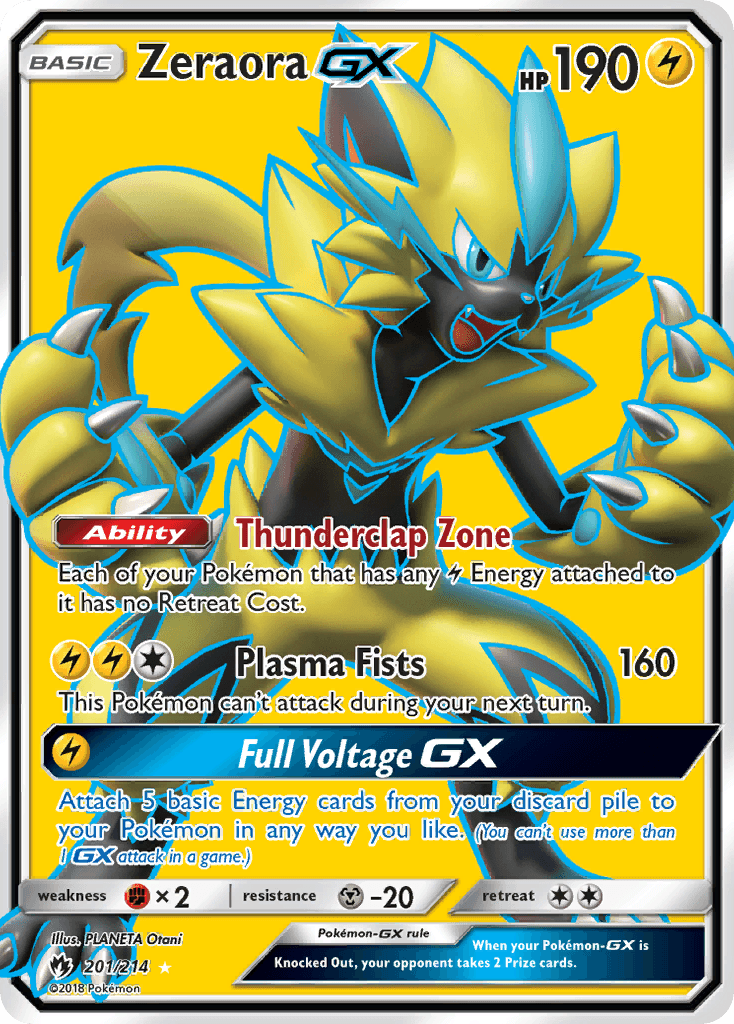 Zeraora-GX: Lost Thunder