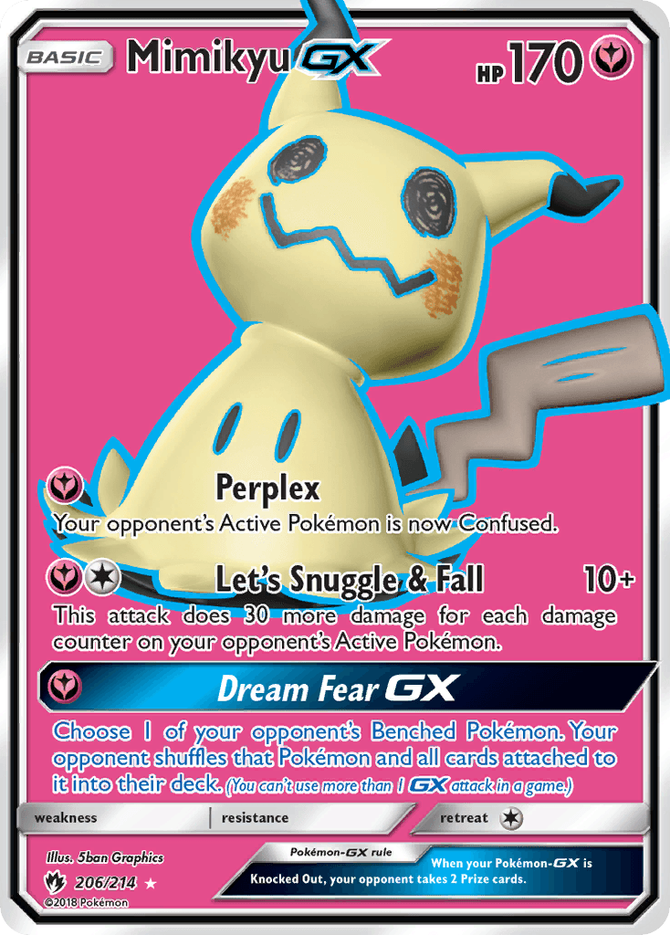 Mimikyu-GX: Lost Thunder