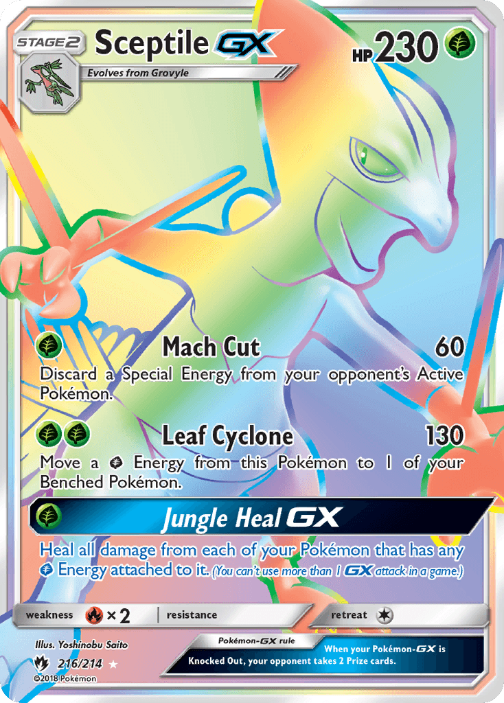 Sceptile-GX: Lost Thunder