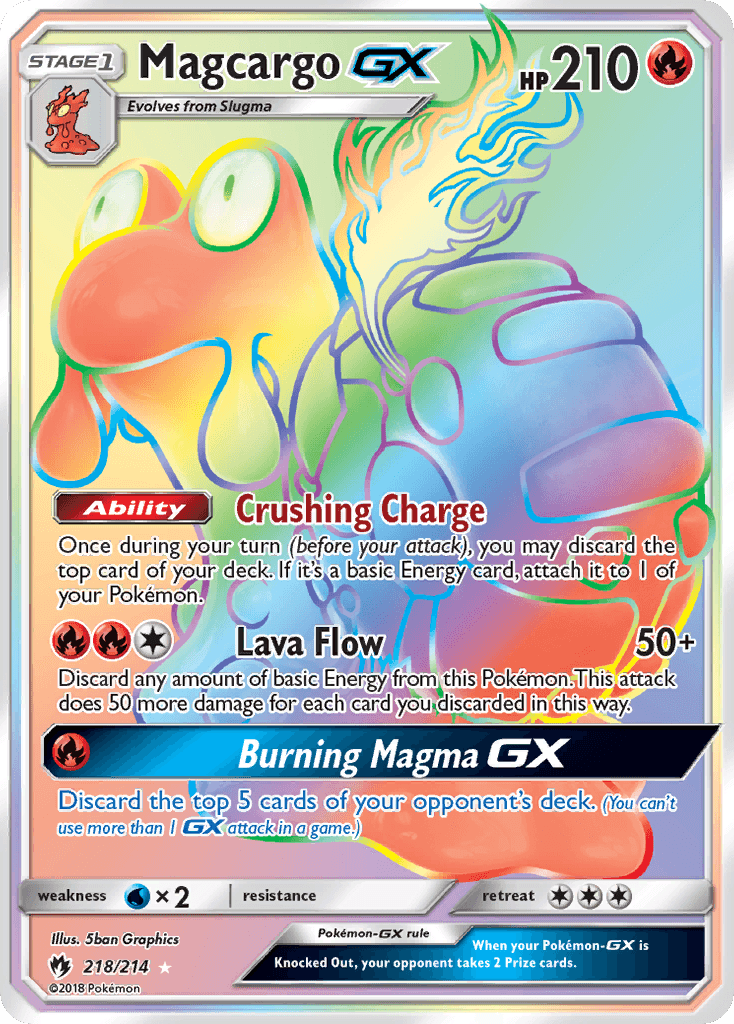 Magcargo-GX: Lost Thunder
