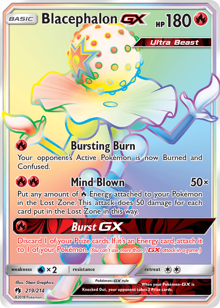 Blacephalon-GX: Lost Thunder