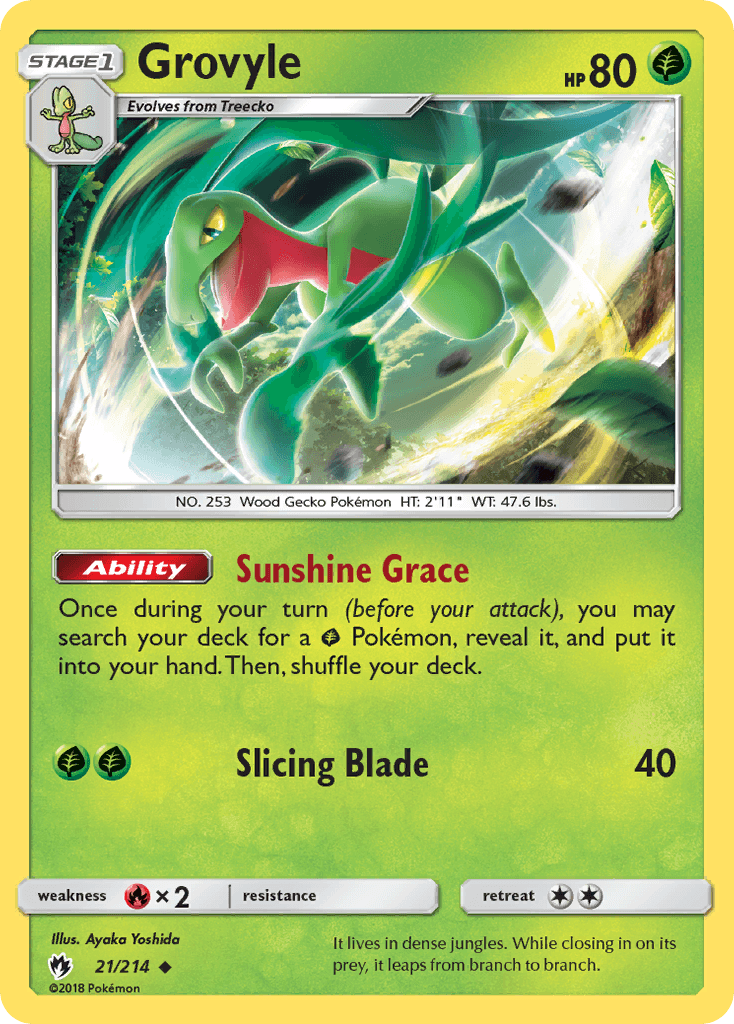 Grovyle: Lost Thunder
