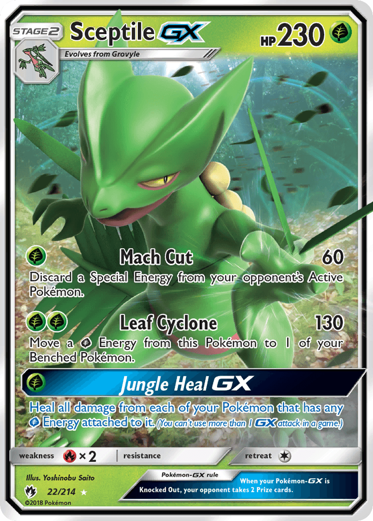 Sceptile-GX: Lost Thunder