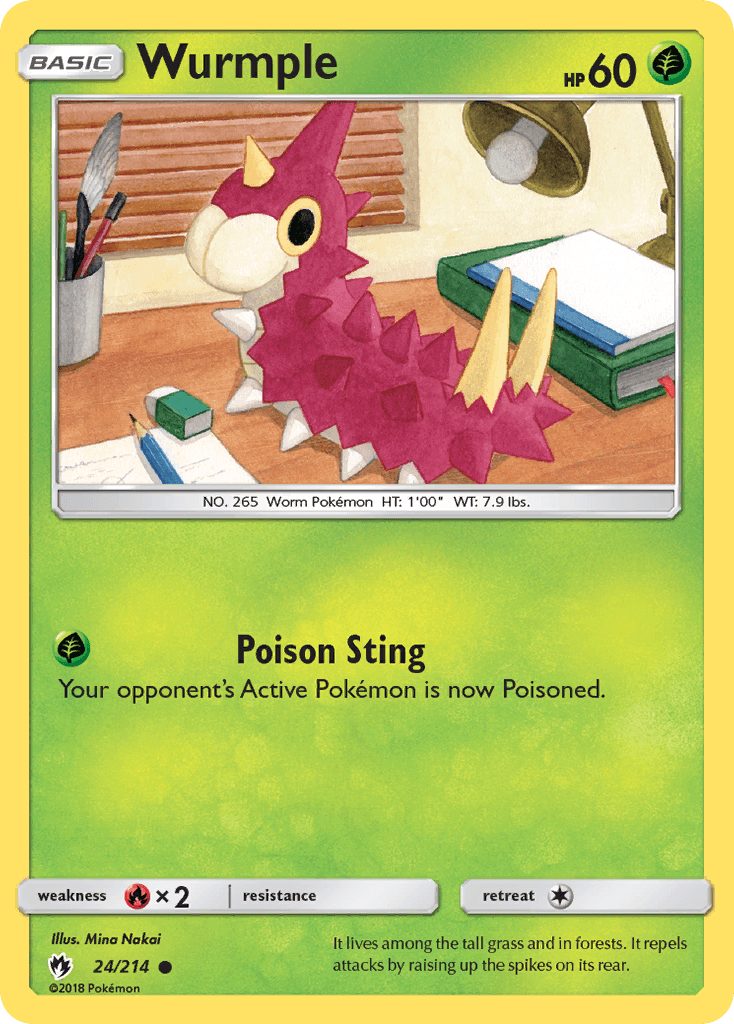 Wurmple: Lost Thunder
