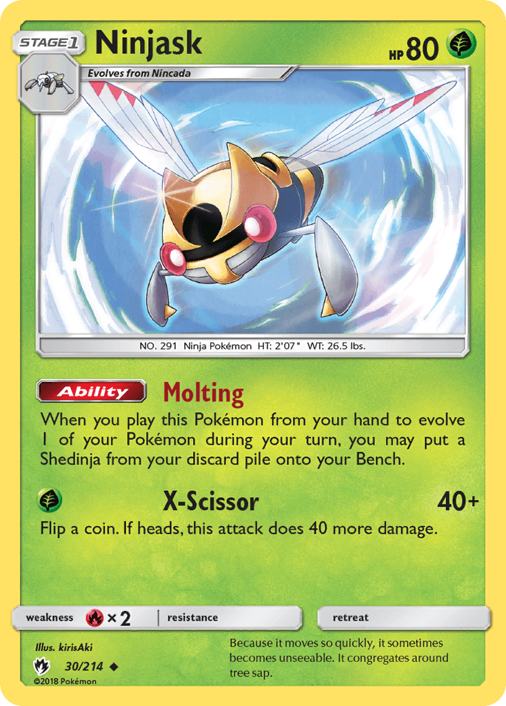 Ninjask: Lost Thunder