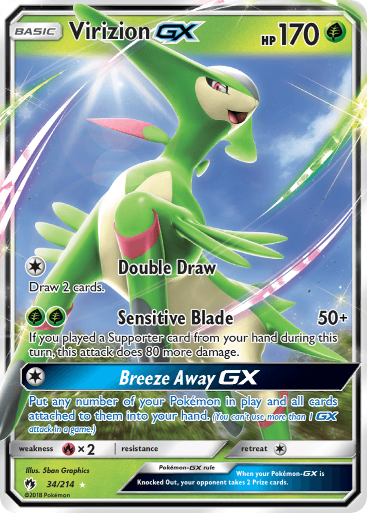 Virizion-GX: Lost Thunder