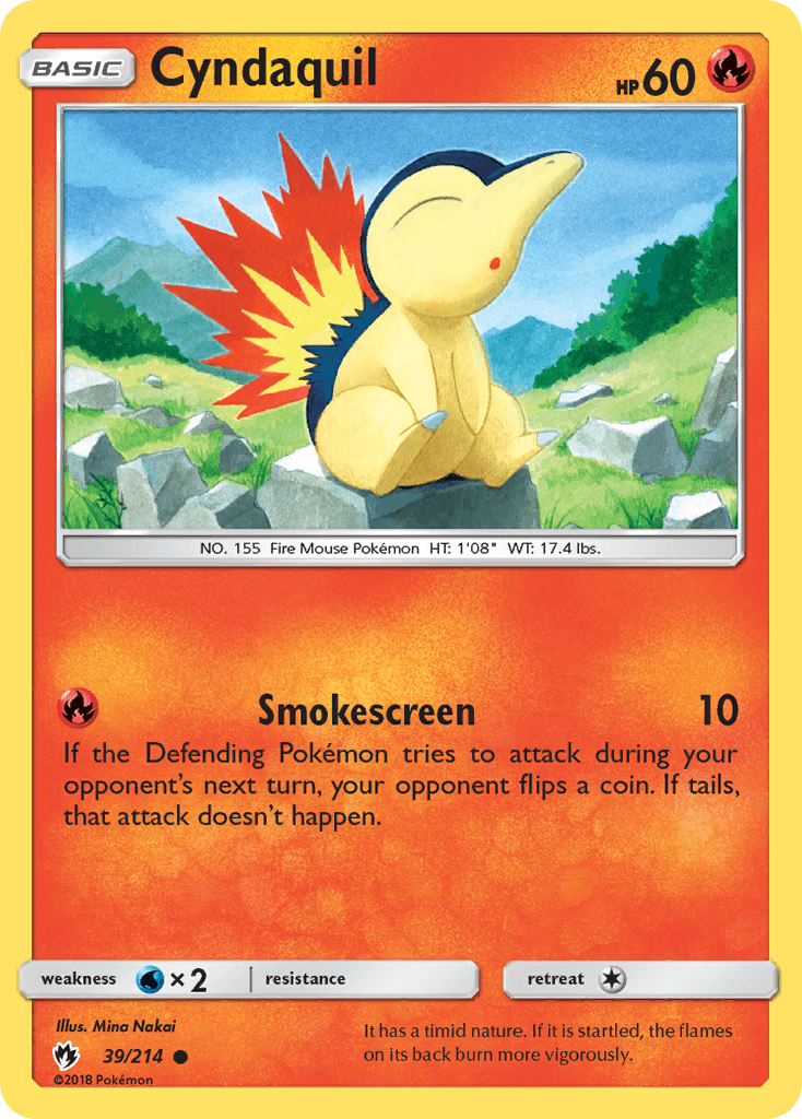 Cyndaquil: Lost Thunder