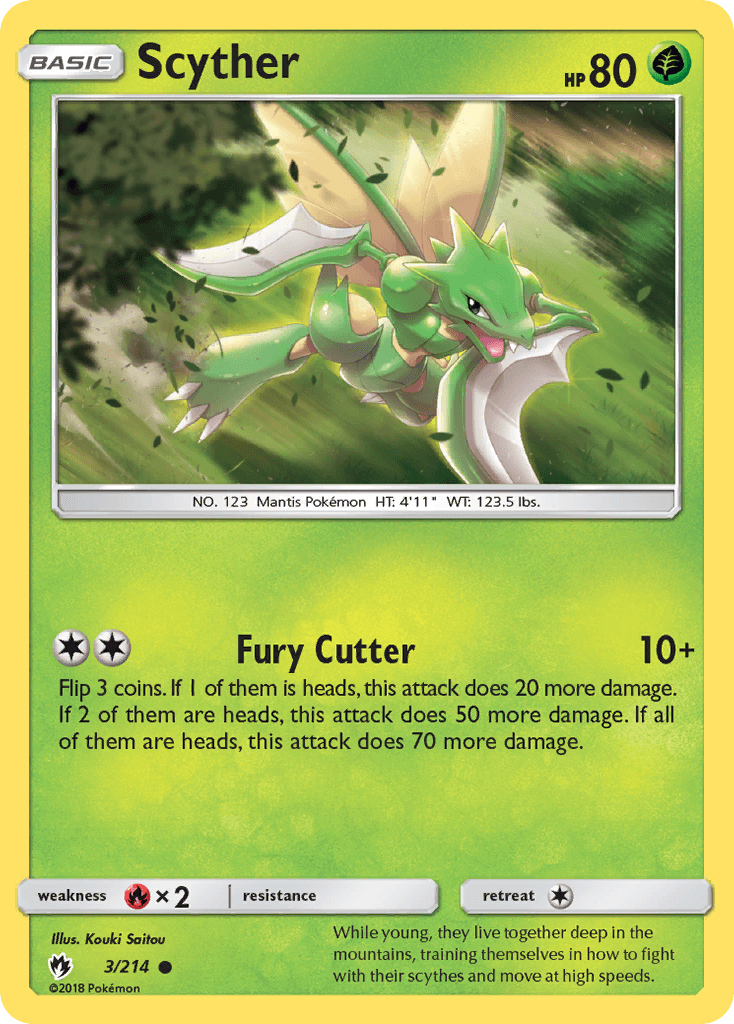 Scyther: Lost Thunder