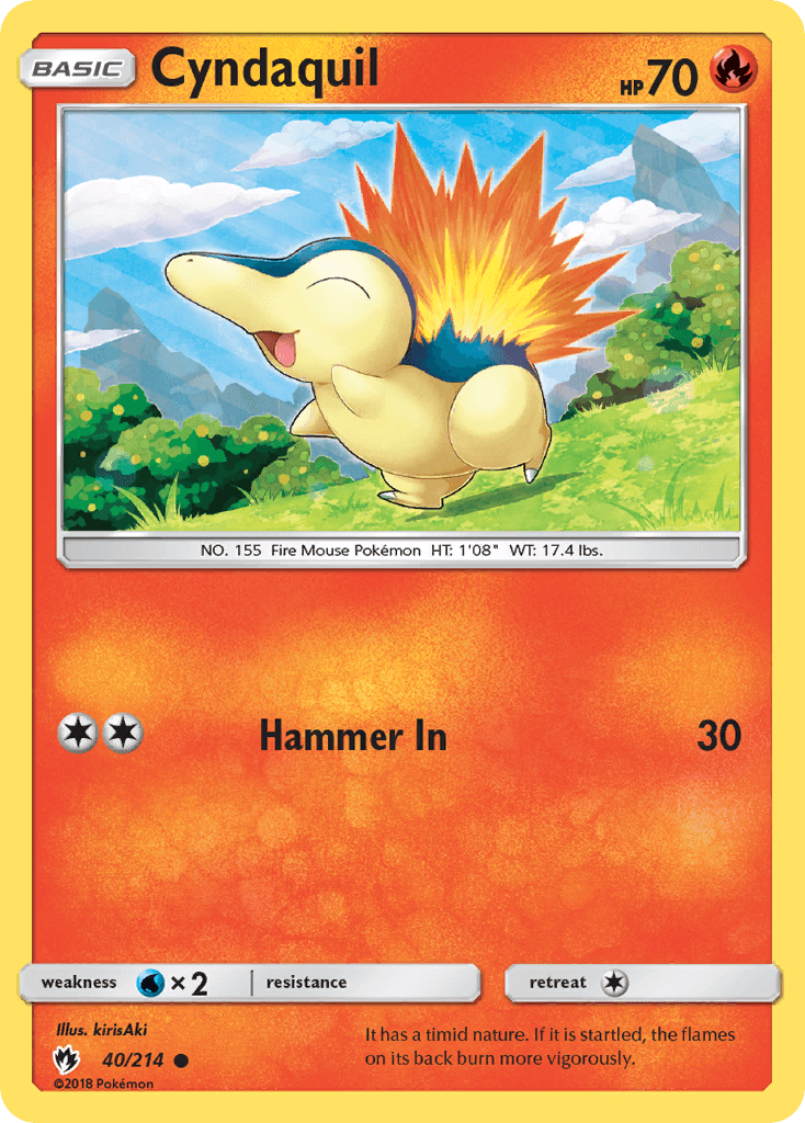 Cyndaquil: Lost Thunder