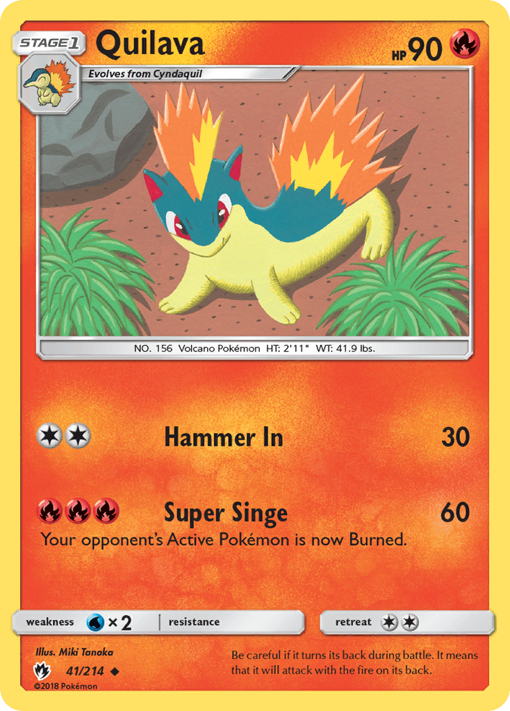 Quilava: Lost Thunder