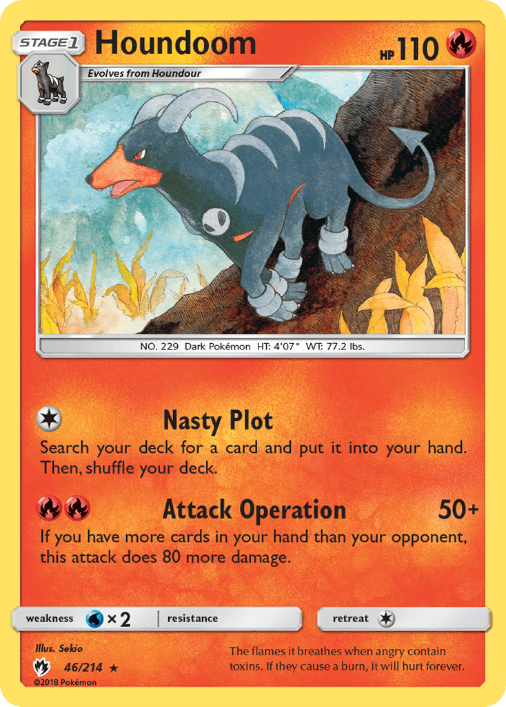 Houndoom: Lost Thunder