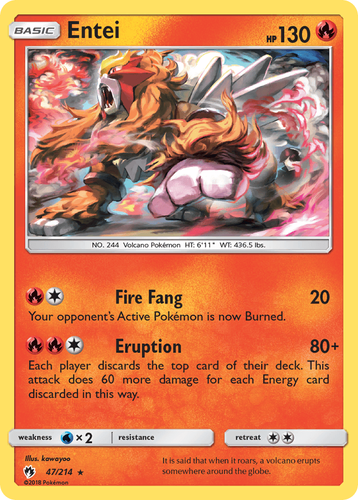 Entei: Lost Thunder