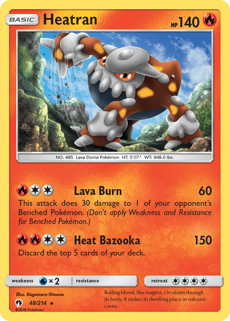 Heatran: Lost Thunder