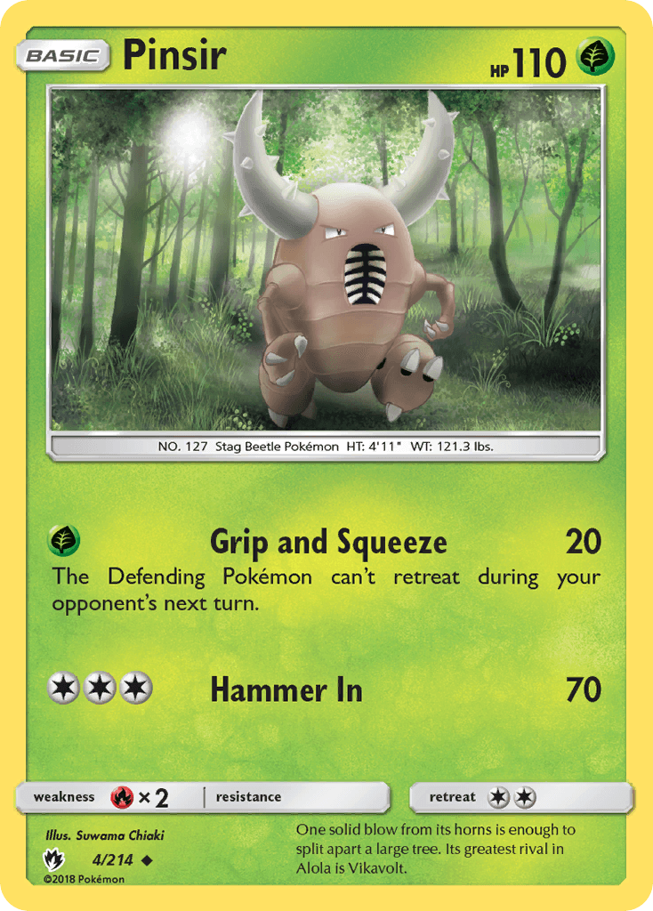 Pinsir: Lost Thunder