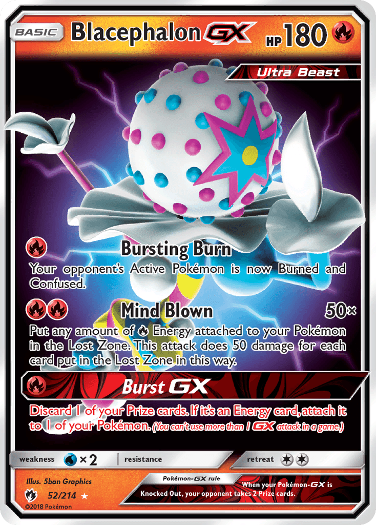 Blacephalon-GX: Lost Thunder