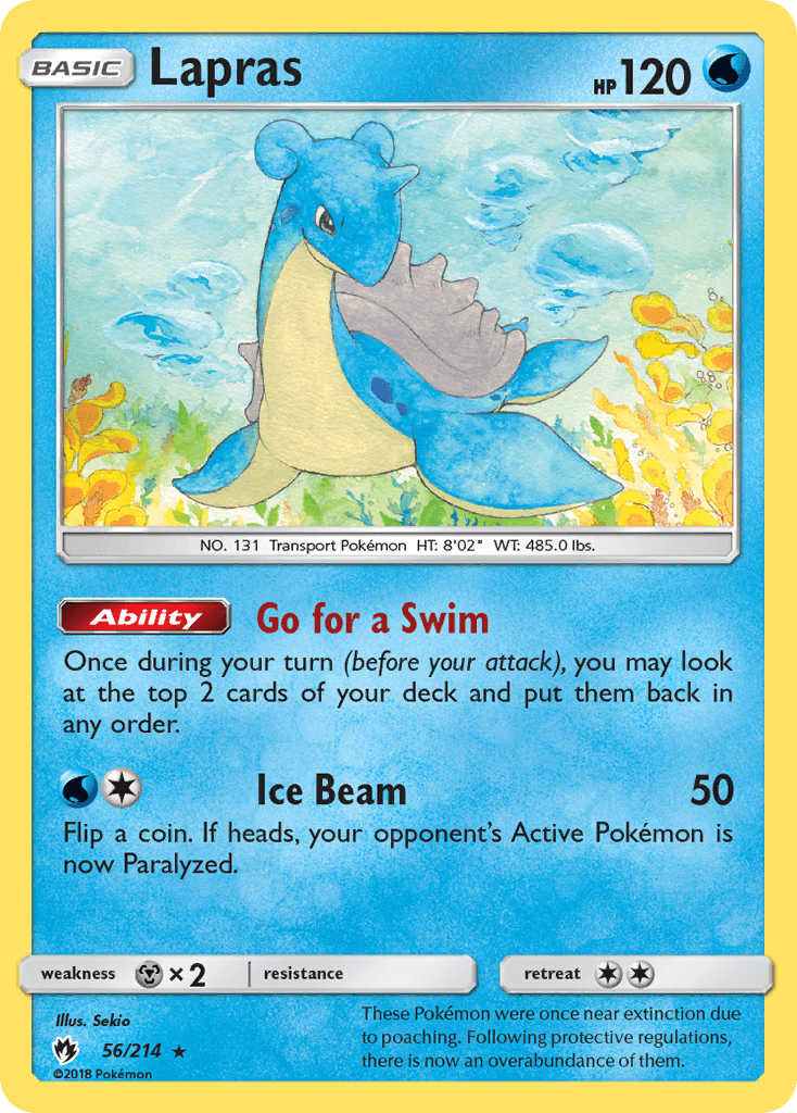 Lapras: Lost Thunder