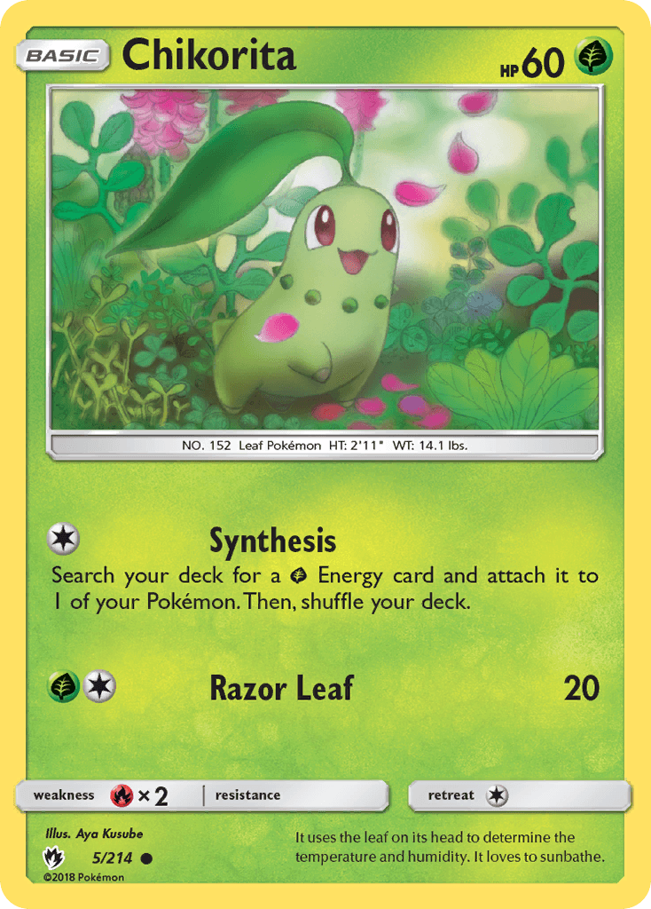 Chikorita: Lost Thunder