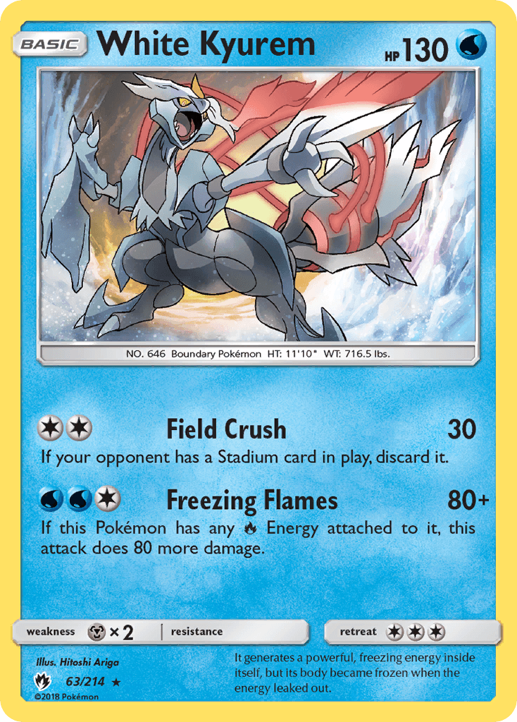 White Kyurem: Lost Thunder