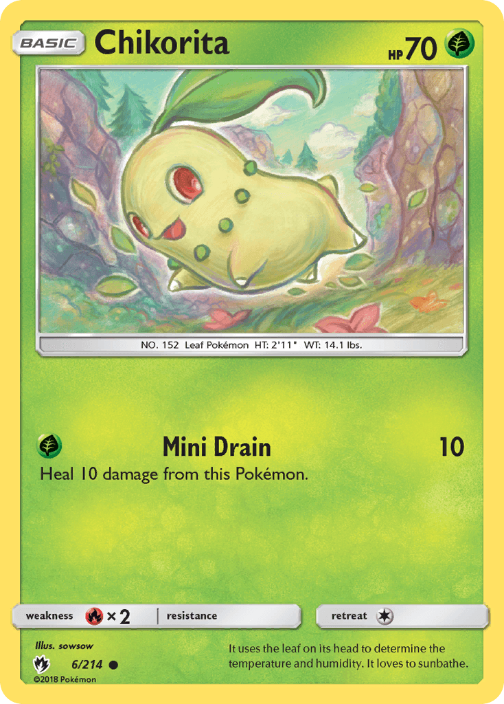 Chikorita: Lost Thunder