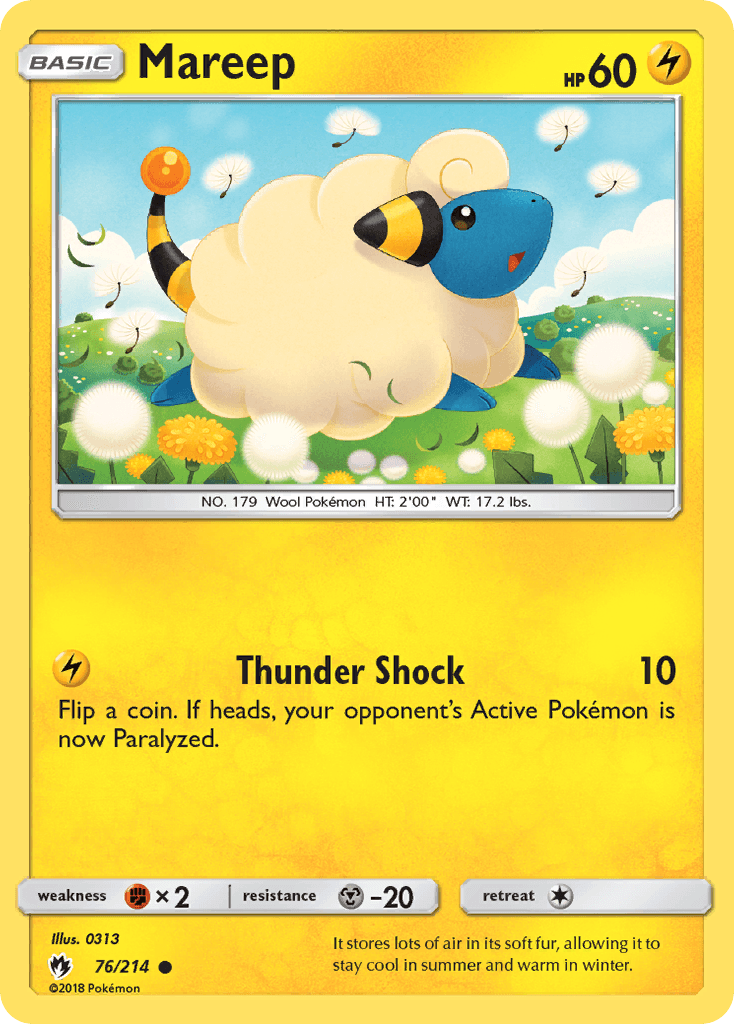Mareep: Lost Thunder