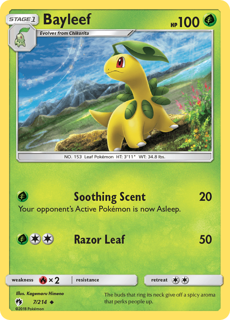 Bayleef: Lost Thunder