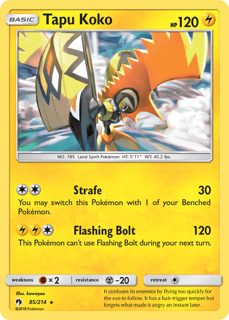 Tapu Koko: Lost Thunder