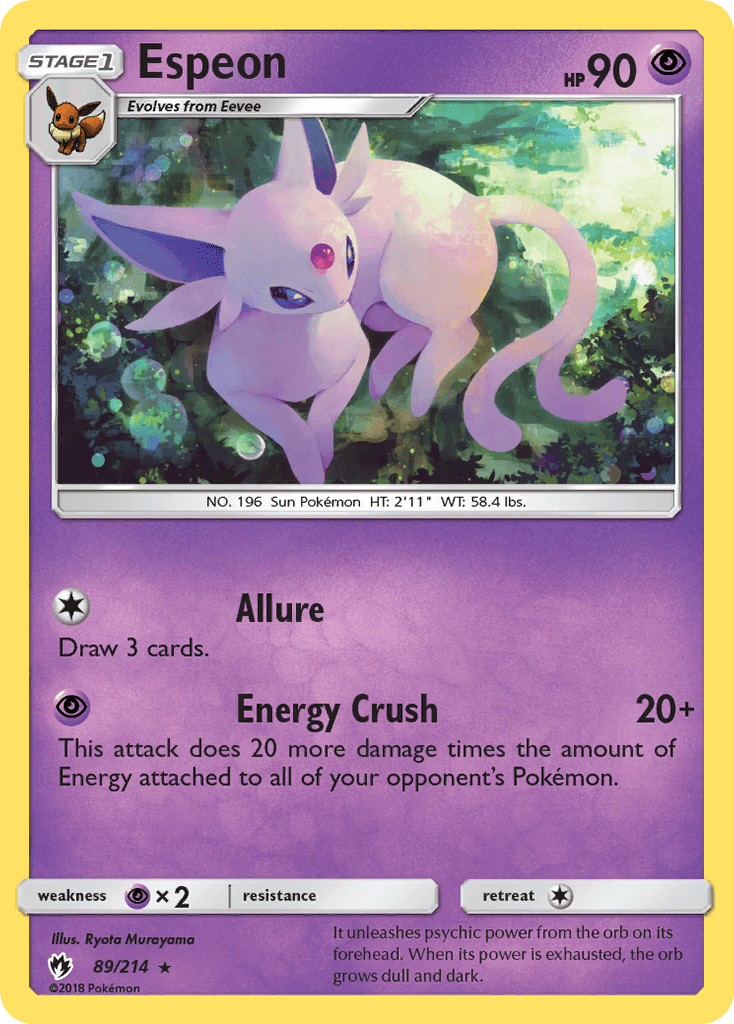Espeon: Lost Thunder