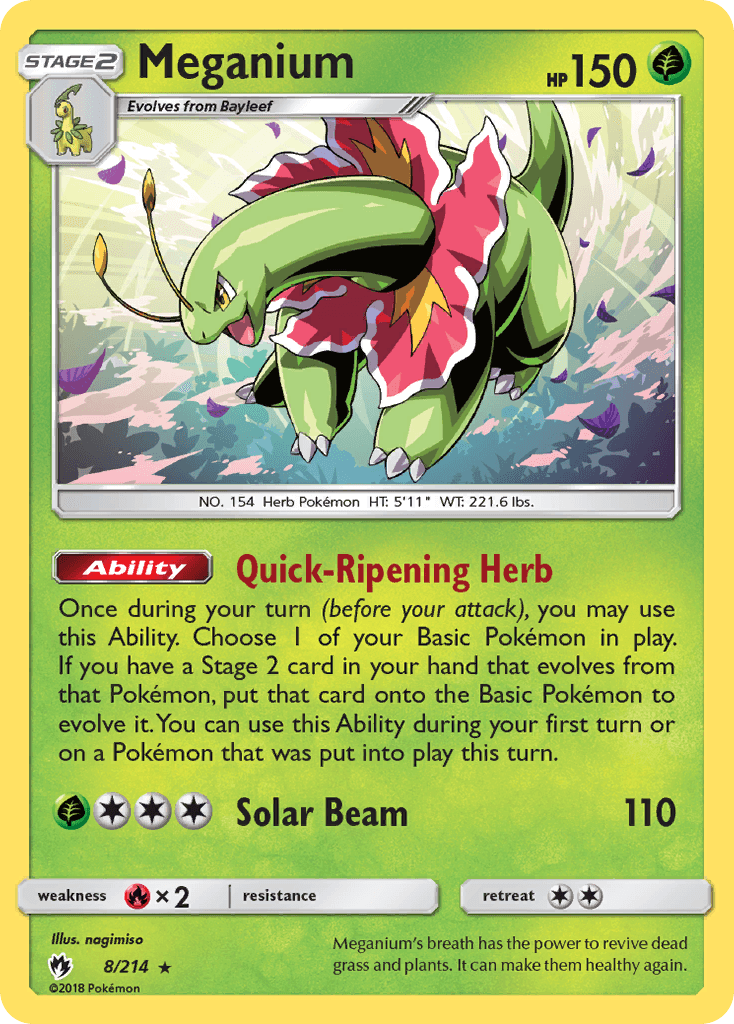Meganium: Lost Thunder