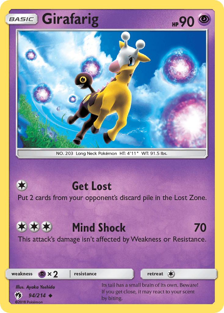 Girafarig: Lost Thunder
