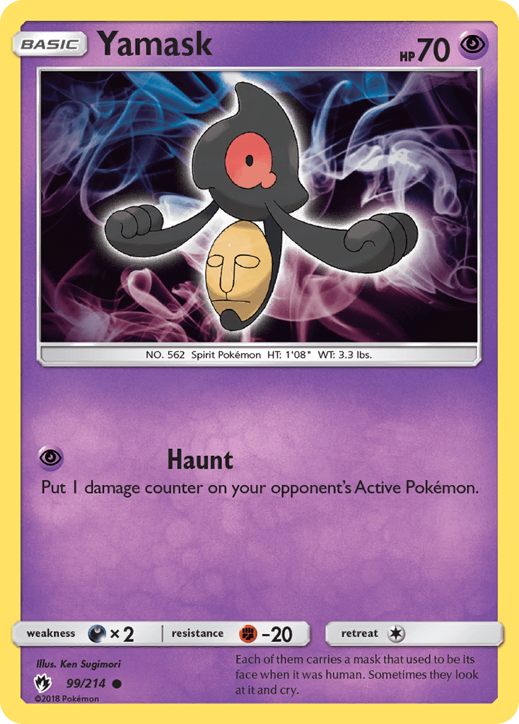 Yamask: Lost Thunder