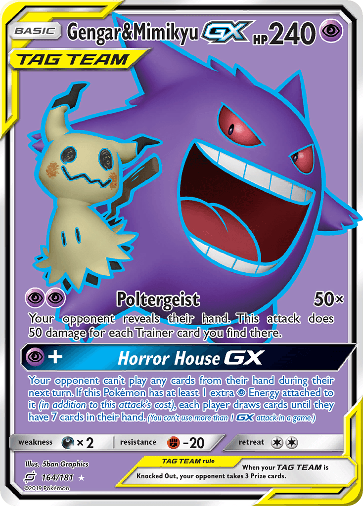 Gengar & Mimikyu-GX: Team Up