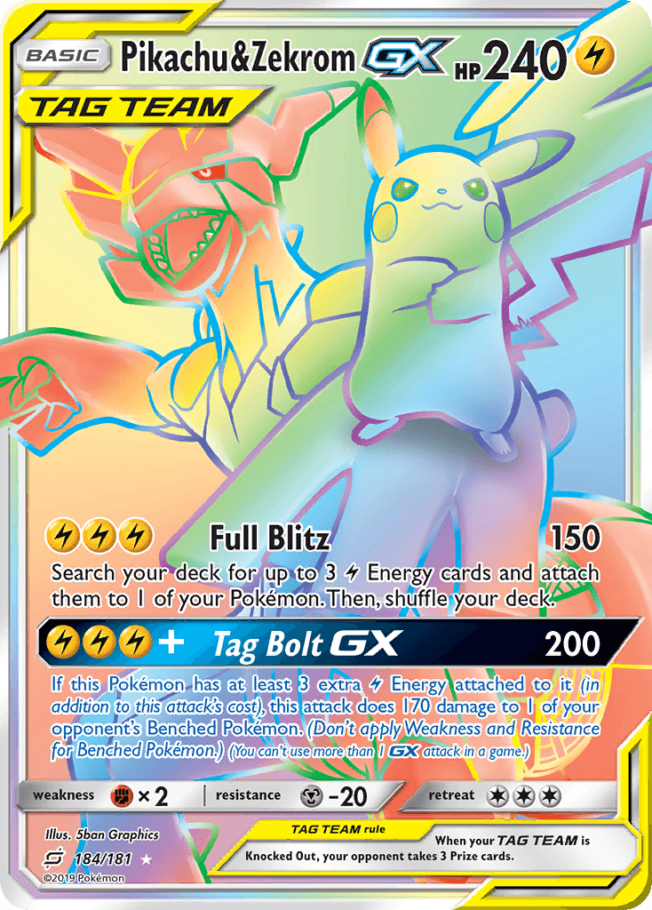 Pikachu & Zekrom-GX: Team Up