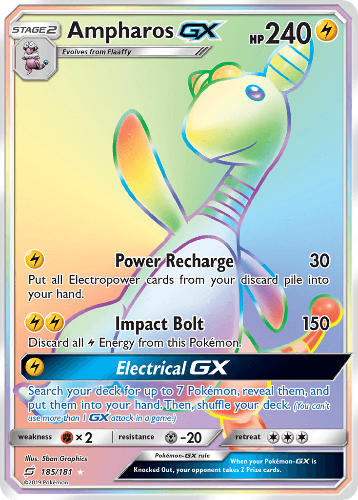 Ampharos-GX: Team Up